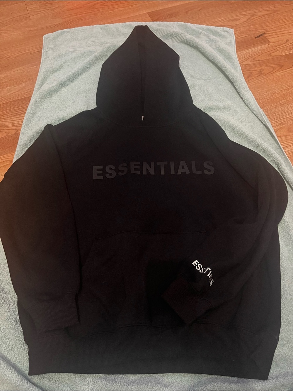 Essentials Black Hoodie with 'The Big Dipper' Label